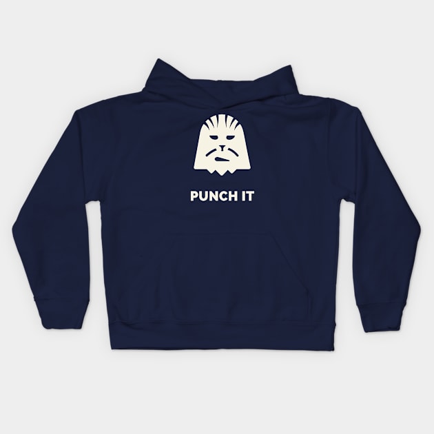 Punch It, Chewie! Kids Hoodie by Delally